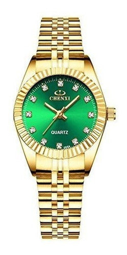 Relojes de la marca suiza de oro de acero inoxidable