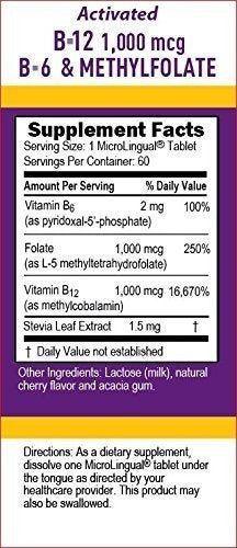 Suplemento APOYE A SU CUERPO B12