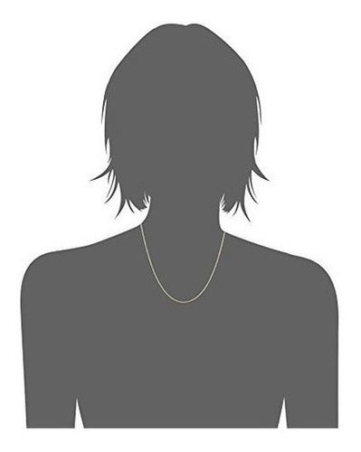 Collar De Cadena De Oro Amarillo De 10 K, 18