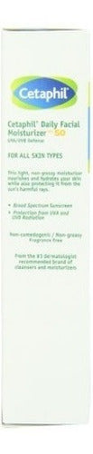 Crema Hidratante Facial Diaria Cetaphil Con Protector Solar