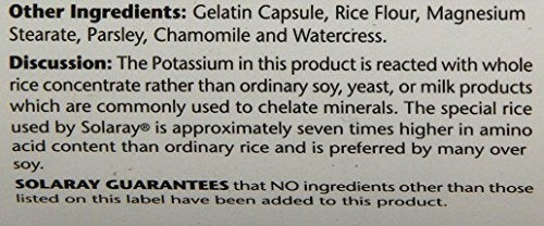 Suplemento De Potasio 200 Unidades