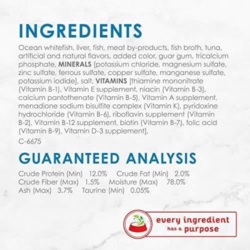 Purina Fancy Feast Classic Paté Ocean Whitefish Y Atún Feast