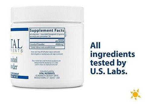 Nutrientes vitales-Inositol- Apoyo saludable al metabolismo