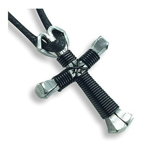 Collares Con Cruz De Herradura De 3 Colores