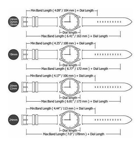 Correa para Reloj De Cuero