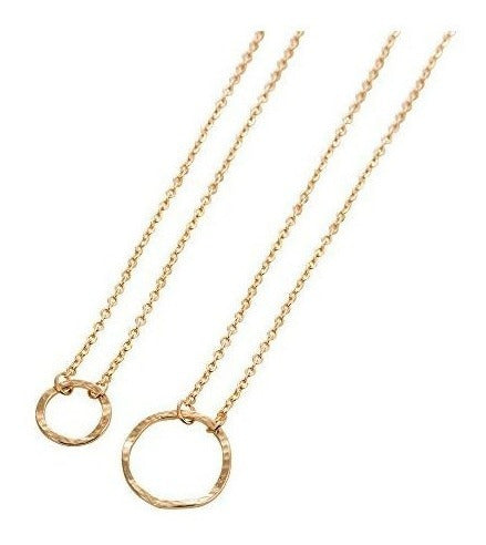Collar 14k Gold Fill Dainty Round