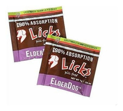 Licks - Suplementos De Elderdog - Aceite De Pescado Omega 3