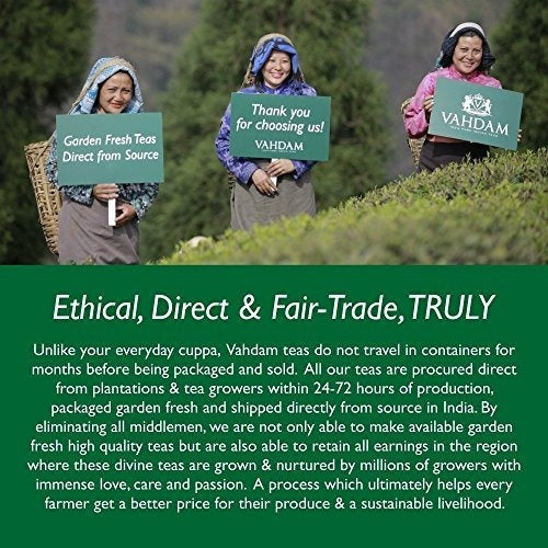 Hojas Sueltas De Té Verde Menta De Manzanilla (100 Tazas)