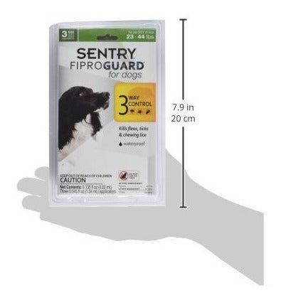 Sentry Fiproguard Para Perros Prevención De Pulgas