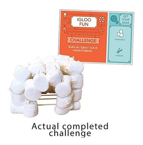 Seasonal Stem Desafíos Tarjetas de aprendizaje