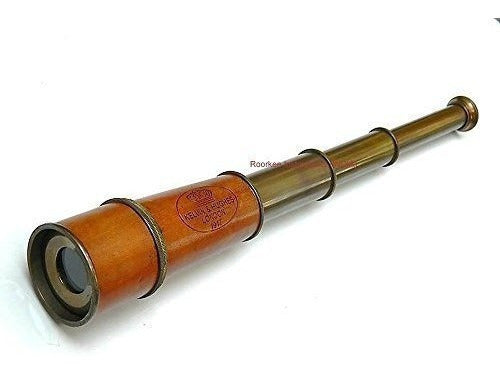 Nuevo Estuche De Cuero Mandala Incrustado En El Telescopio