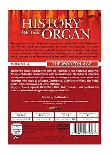 DVD - Historia Del Órgano, Vol. 4: La Edad Moderna