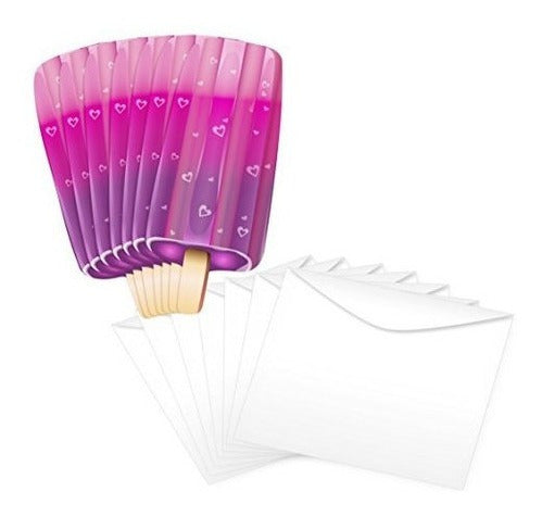 Tarjetas para raspar y oler de fresa y cereza - 28 unidades