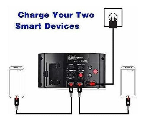 Reloj despertador digital para el hogar