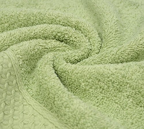 Paños faciales de algodón - 6 colores por juego, 13x13