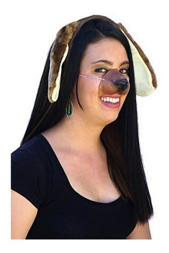 Kit De Accesorios Para Disfraz De Orejas De Perro, Cola Y