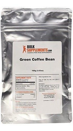 Granel en polvo de café verde en grano (100 Gramos)