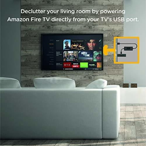Cable De Alimentación Usb Mission Para Amazon Fire Tv 4k