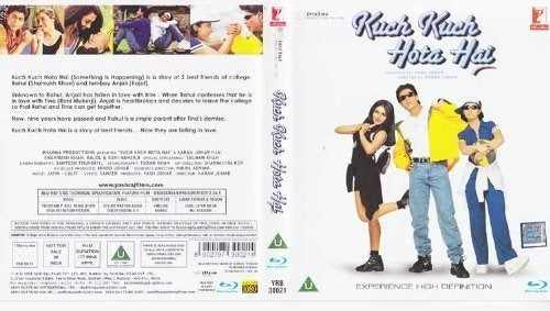 Kuch Kuch Hota Hai Bollywood Blu Ray Con Subtítulos En