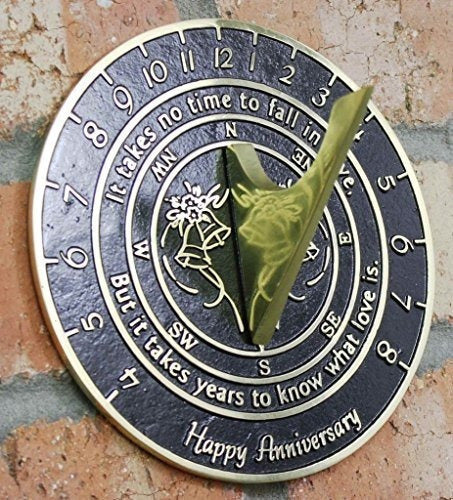 Regalo De Reloj De Sol De Aniversario De Bodas De