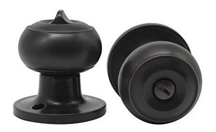 Paquete de 10 pomos de puerta sin llave de privacidad