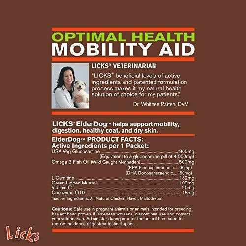 Licks - Suplementos De Elderdog - Aceite De Pescado Omega 3