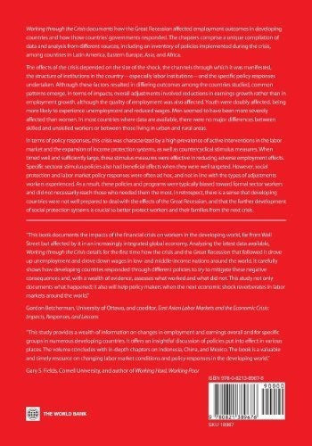 Trabajando A Través De La Crisis: Empleos Y Políticas