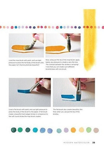 Acuarela Moderna: Una Exploración Lúdica Y Contemporánea