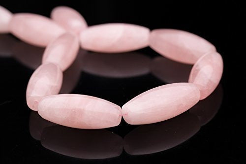 Cuentas De Cristal De Cuarzo Rosa