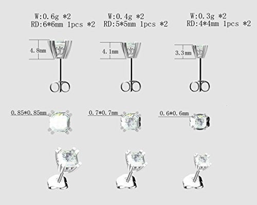 Aretes con adorno cortado con circón Swarovski