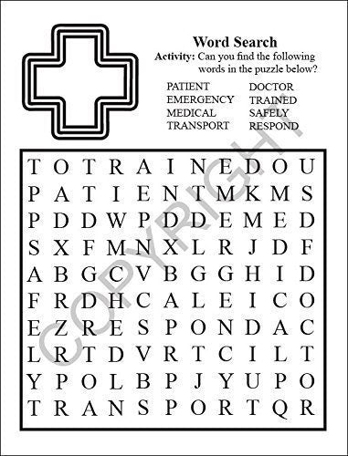 Los Emt Ayudan A Salvar Vidas: Libros Educativos De Coloring