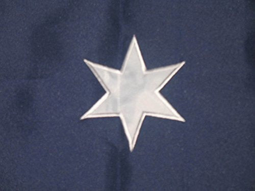 3x5 Pies Sede De George Washington Bordado