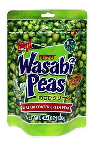 Guisantes Verdes Recubiertos De Wasabi Hapi, 4.23 Oz