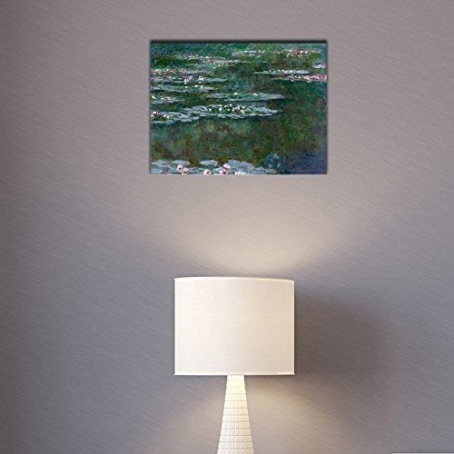 Wieco Art Nenúfares Impresiones De La Lona Arte De La