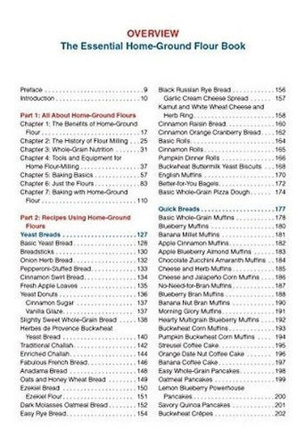 El libro de harina esencial para el hogar