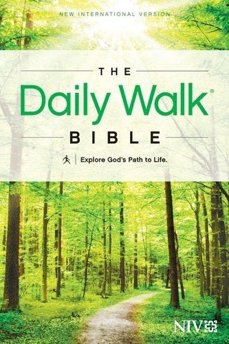 The Daily Walk Bible Niv tapa Blanda