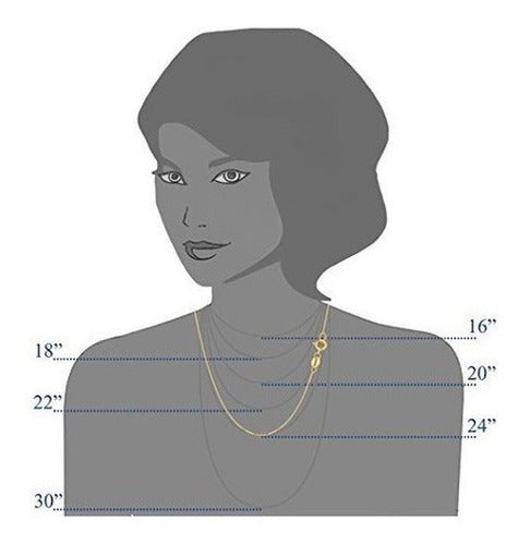 Collar De Cadena De Enlace De Cable De Oro Amarillo De 14 K,