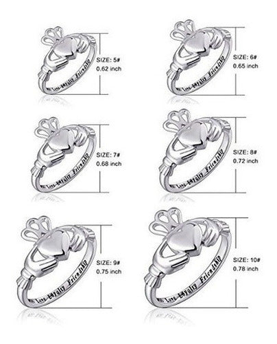 Anillo de Claddagh para mujer