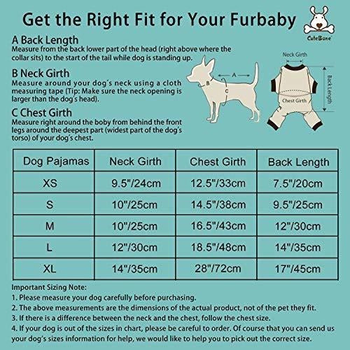 Cutebone Pijamas para perros Rocket Ropa para perros