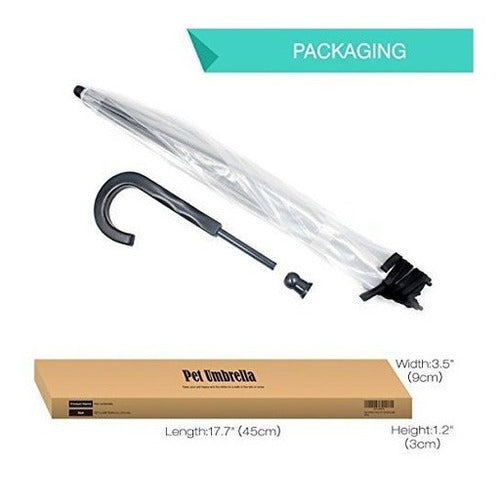 Paraguas Del Perro Del Paraguas De La Mascota De Lesypet