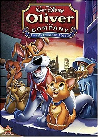 DVD de Edición Del 20 ° Aniversario De Oliver And Company
