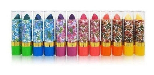 12 lápices labiales surtidos