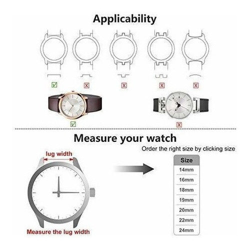 Correa para Reloj De Cuero