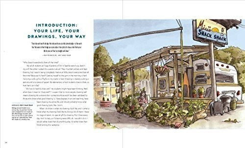 Esbozar y dibujar todos los días