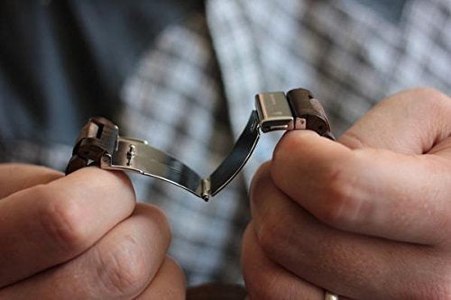 Reloj Treehut Redwood Hombre Redwood Madera Negro Acero