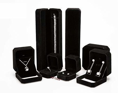 Collar de pulsera de terciopelo negro