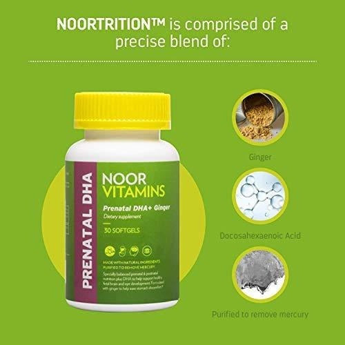 Vitaminas prenatales con DHA 30 Cápsulas Blandas