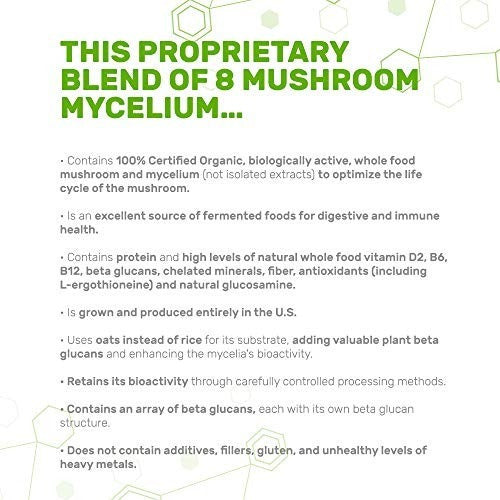 Complejo De Hongos Orgánicos Para Mascotas 2.1 onzas 60 g