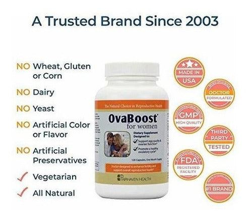 Suplemento de Soporte De Fertilidad Ovaboost