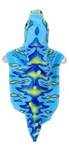 disfraz de mascota Azul Dino Para Mascotas, Pequeña